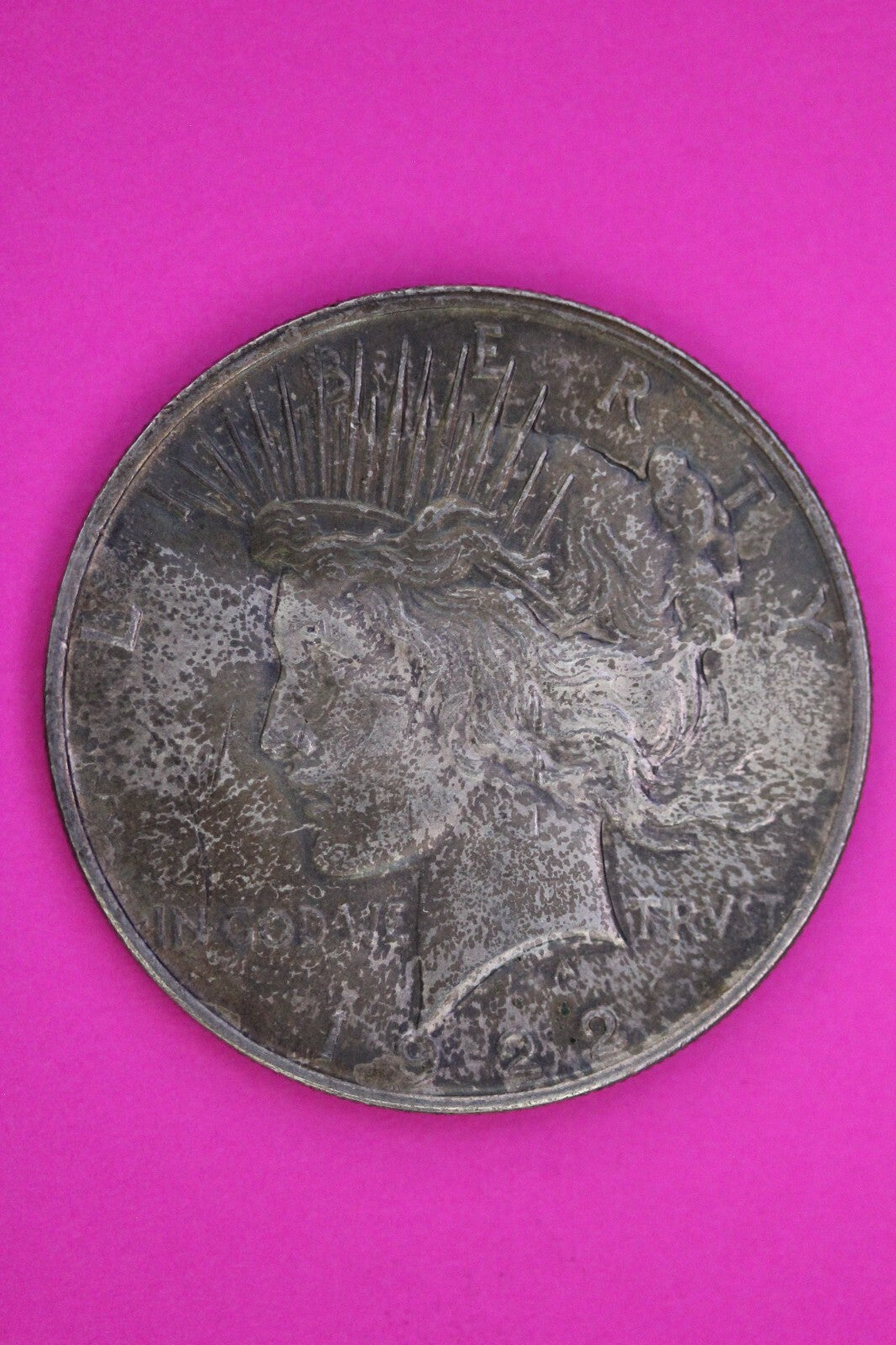 Toned High Grade 1922 P Liberty Peace Silver Dollar Philadelphia Mint Coin 242