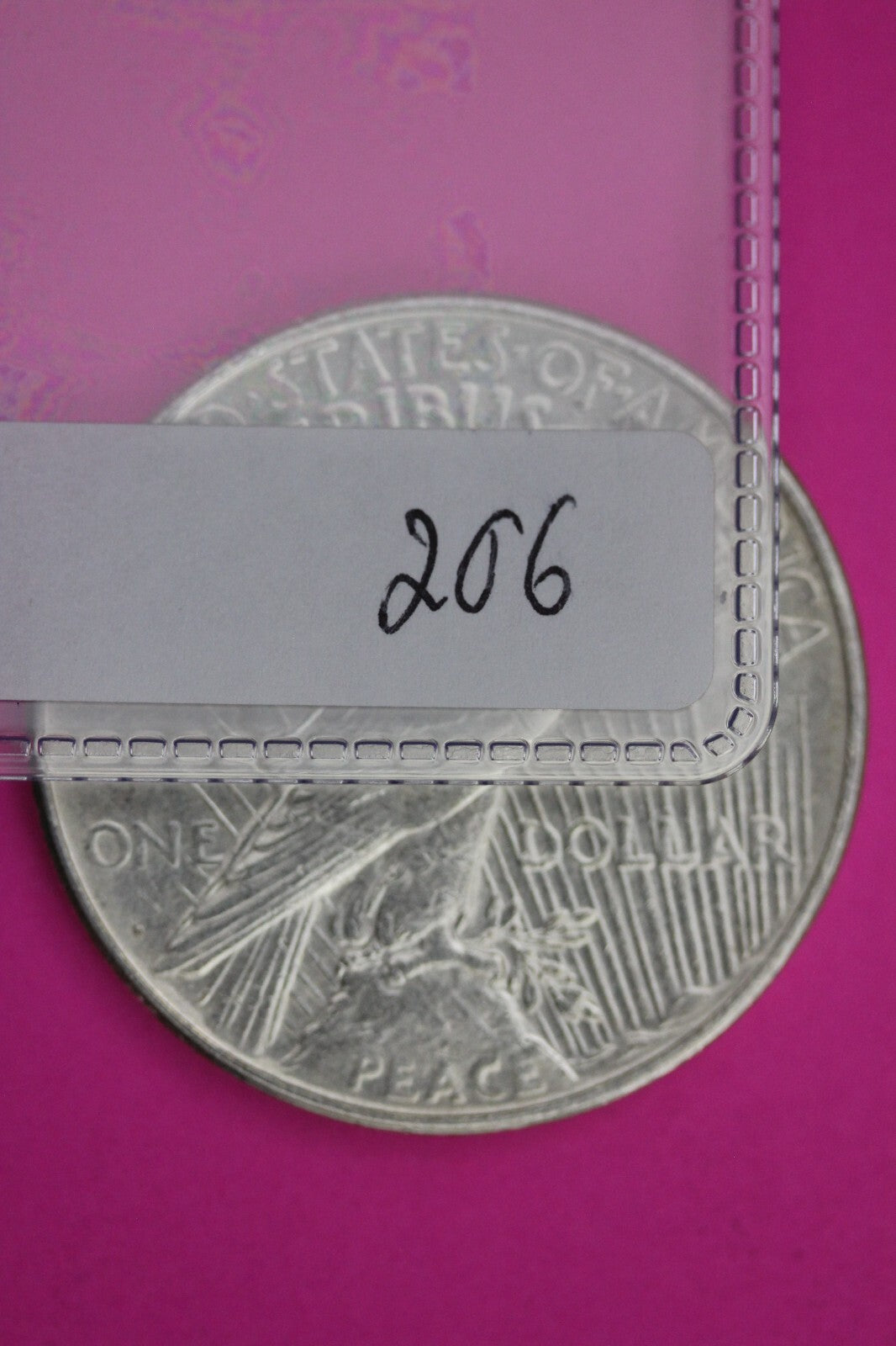 High Grade 1923 D Liberty Peace Silver Dollar Denver Mint Nice Luster 206