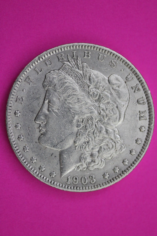 1903 P Morgan Silver Dollar Coin Guaranteed Authentic U.S.A American Seller 2045