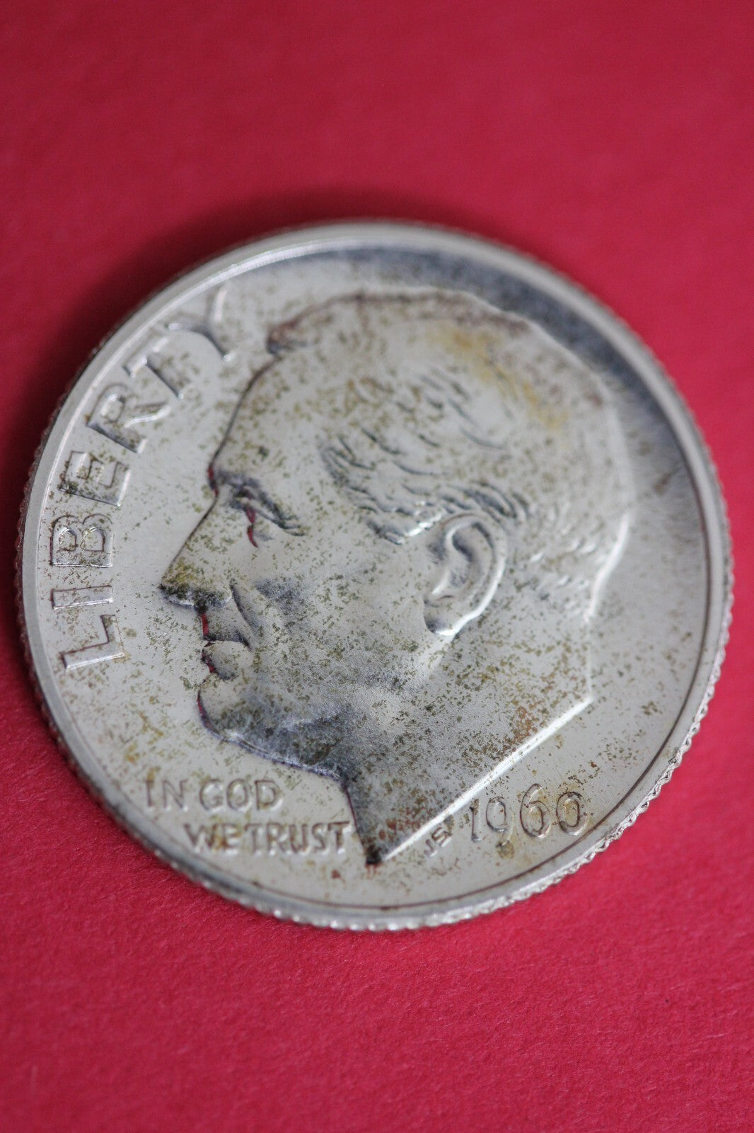 1960 Silver Proof Roosevelt Dime Exact Coin Shown 51