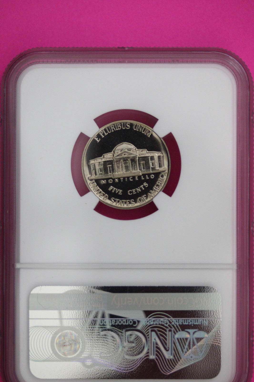 1959 PF 68 Jefferson Nickel NGC Certified Graded Authentic Genuine Slab 329