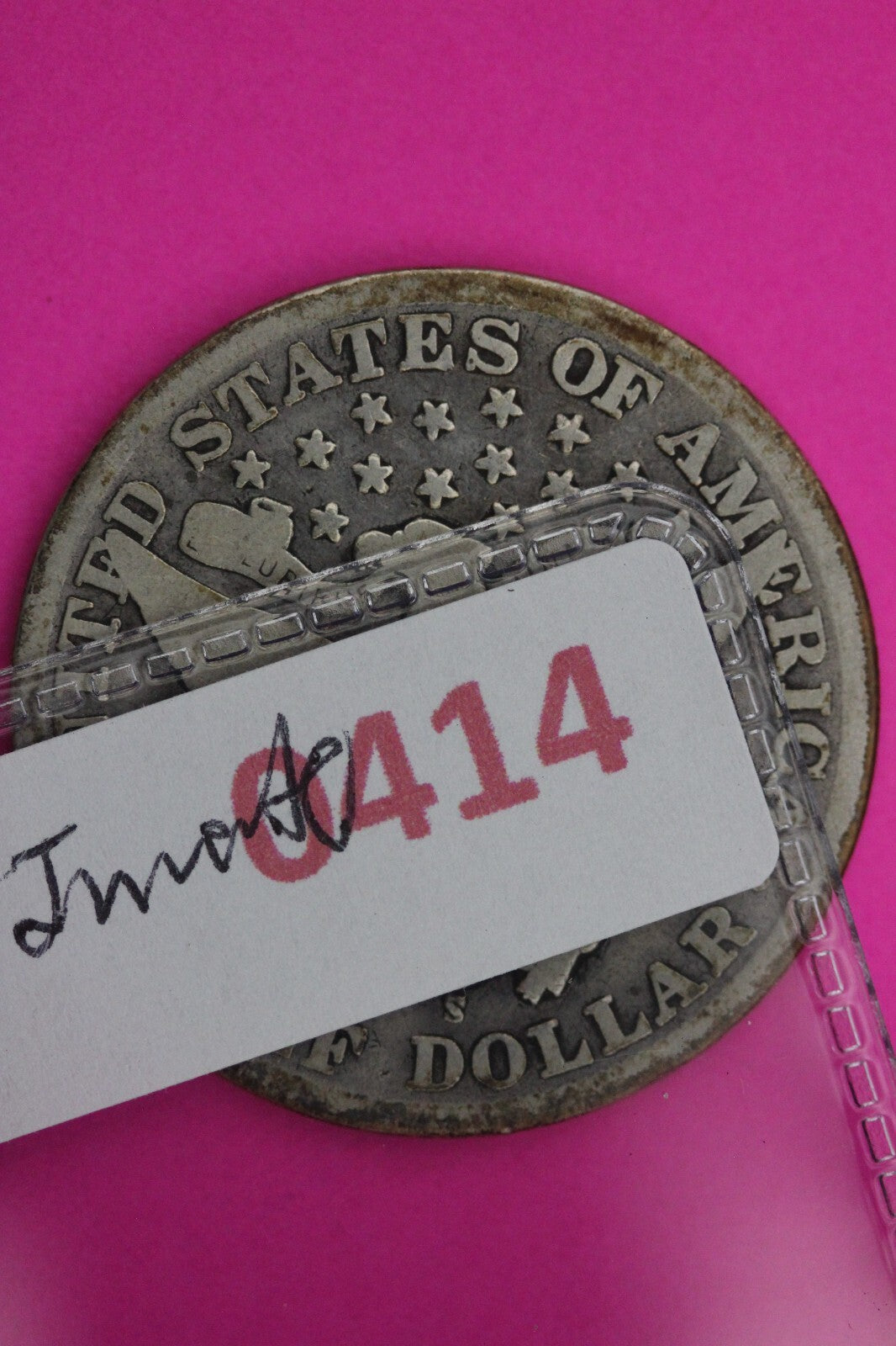 1909 Inverted S Barber Liberty Half Dollar Silver Coin Key Date Genuine 0414N