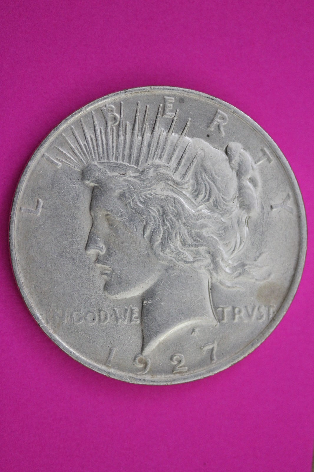 1927 D Peace Silver Dollar LIberty Coin Guaranteed Genuine American Seller 2026