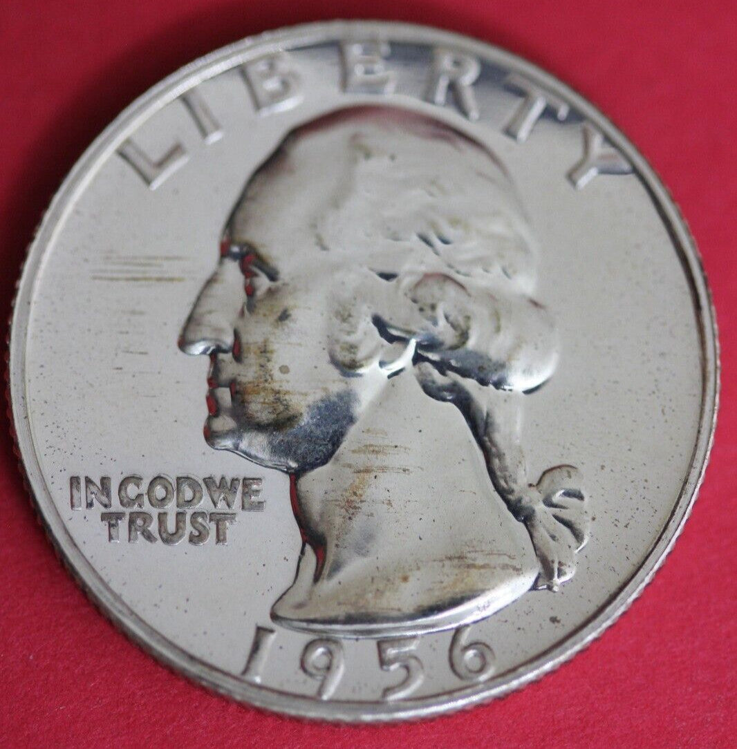 1956 Proof George Washington Quarter Exact Coin Shown Fast  Shipping OCE 134