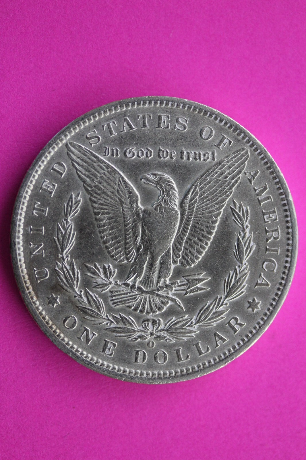 Hi Grade 1891 O Morgan Lady Liberty Rare Date Silver Dollar Authentic Coin 0385N