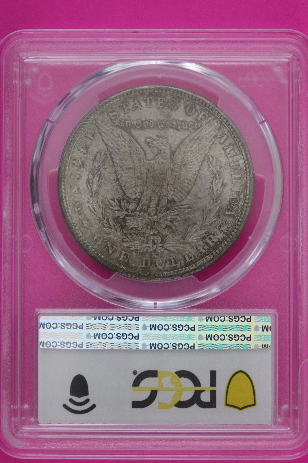 Nicely Toned 1880 S MS 64 Liberty Morgan Silver Dollar PCGS Certified Slab 772