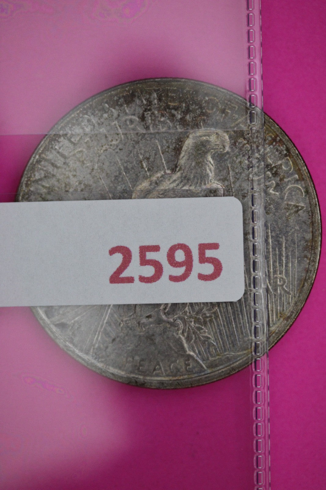 1922 D Peace Liberty Silver Dollar Guaranteed Authentic & Genuine Coin 2595