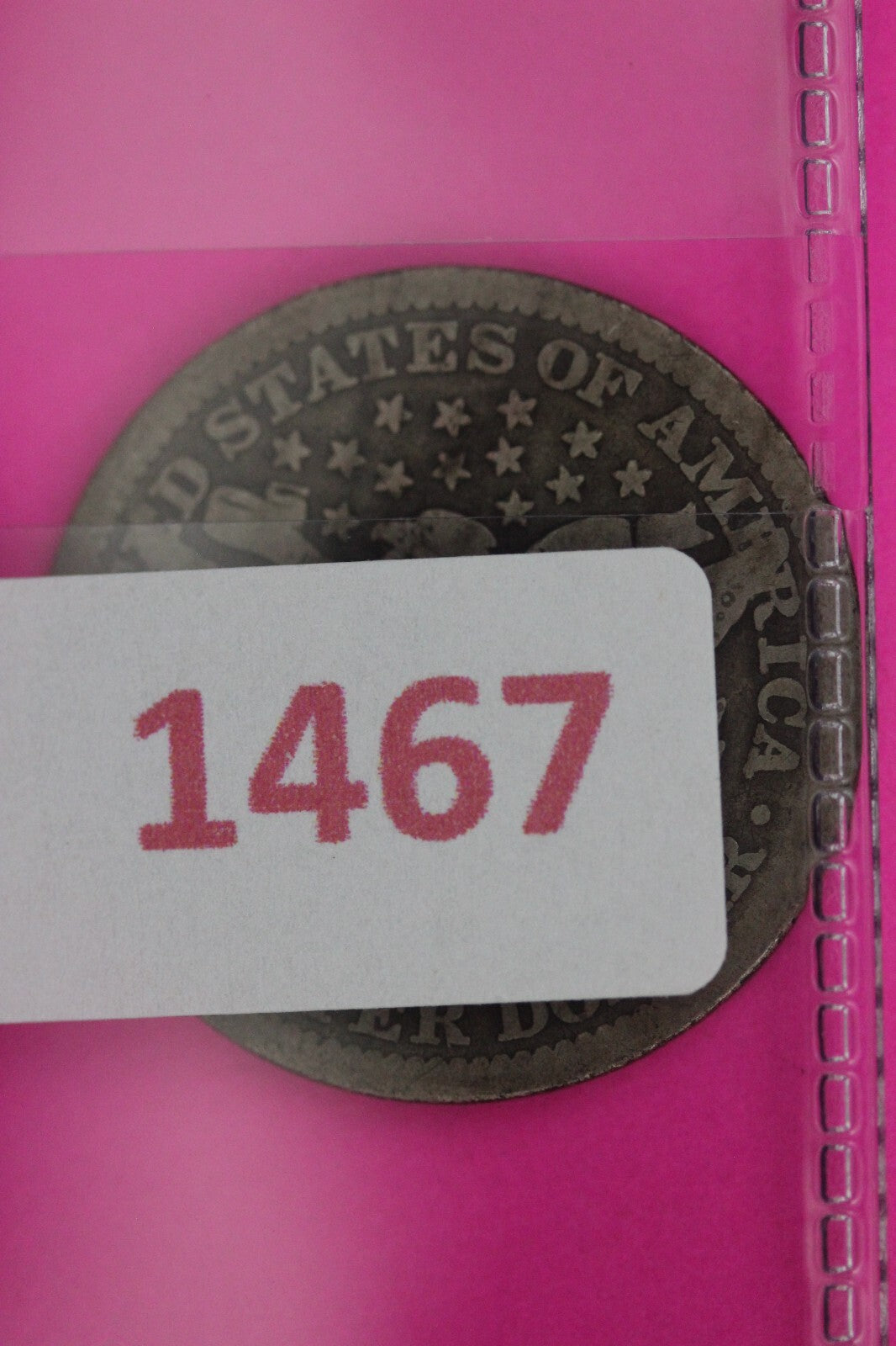 1912 S Barber Liberty Silver Quarter Guaranteed Authentic & Genuine Coin 1467