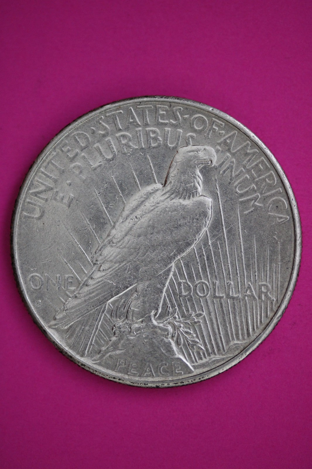 1927 S Peace Lady Liberty Semi Key Date Silver Dollar Guaranteed Authentic 2694