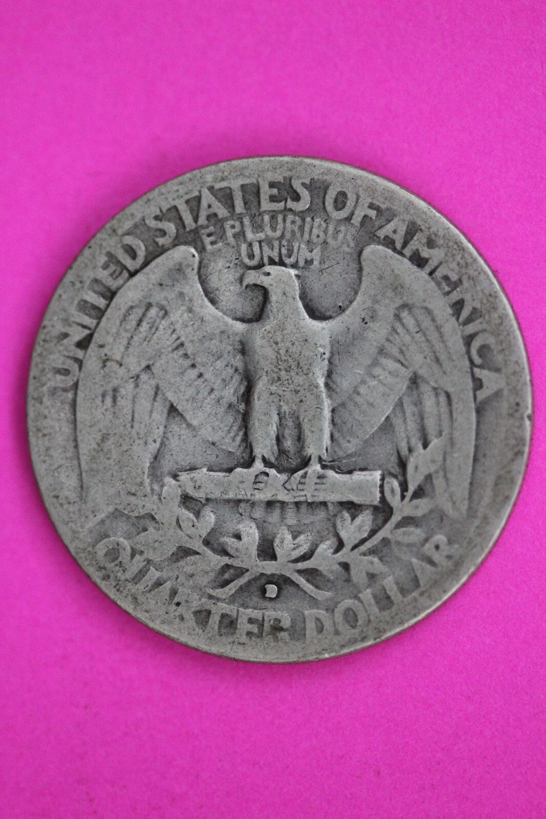 1932 D George Washington Silver Quarter Guaranteed Autthentic Genuine Coin 1476