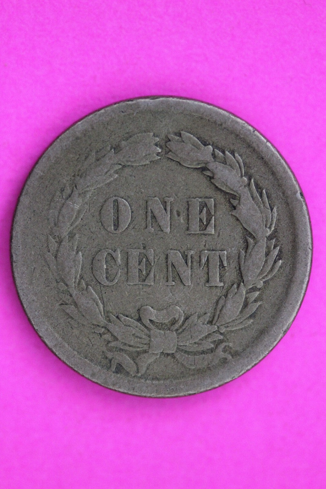 1859 Indian Head Cent Semi Key Date Coin Guaranteed Authentic & Genuine 0744N