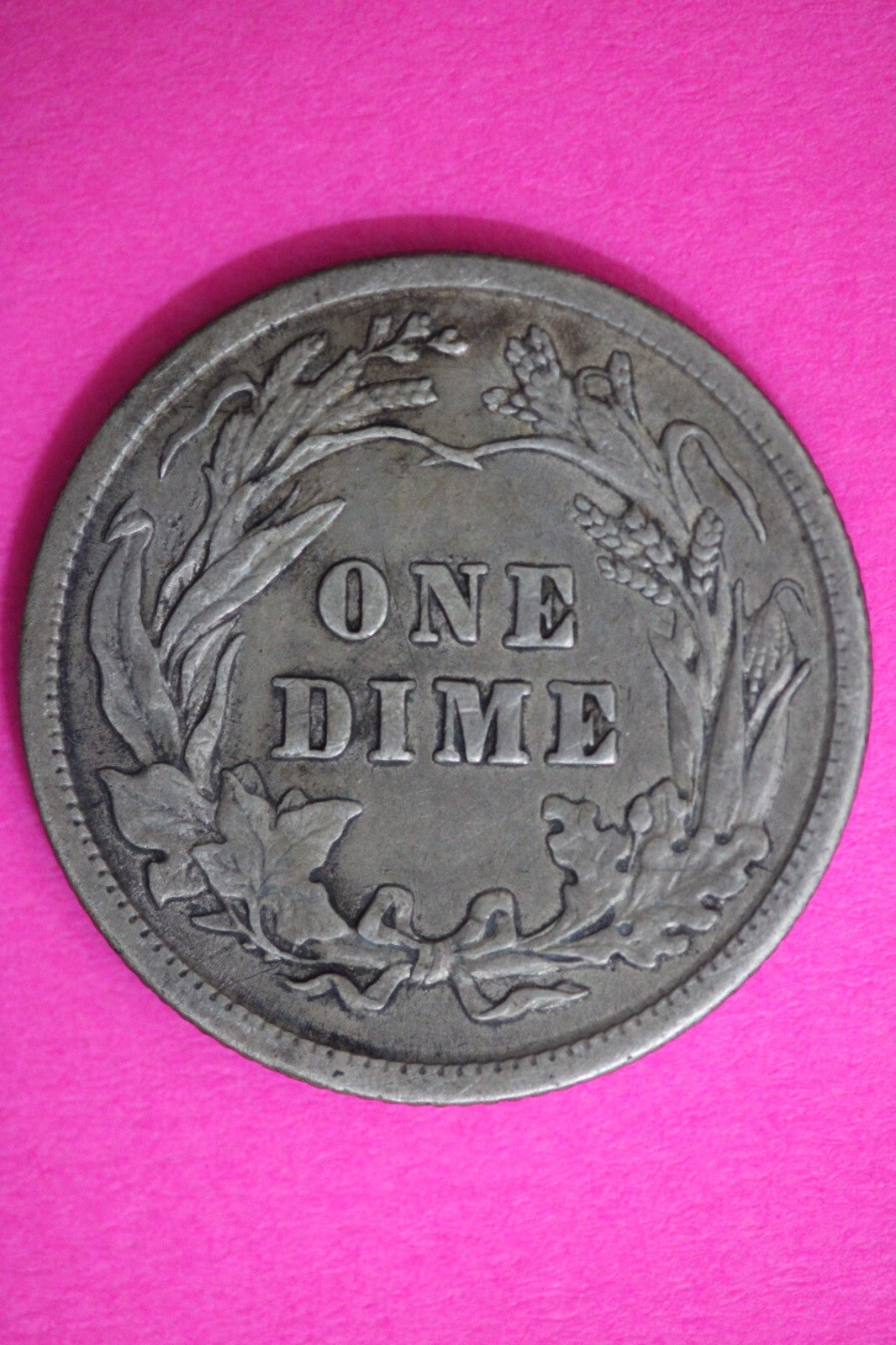 High Grade 1916 P Barber Liberty Dime Scarce Semi Key Date Silver Coin 49