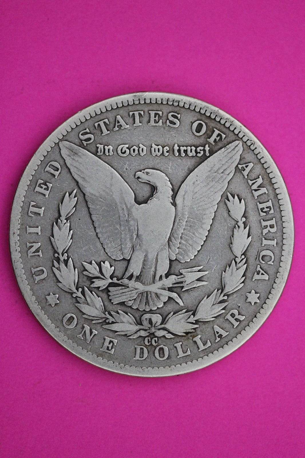 1890 CC Morgan Silver Dollar Coin Guaranteed Authentic American Seller 2285