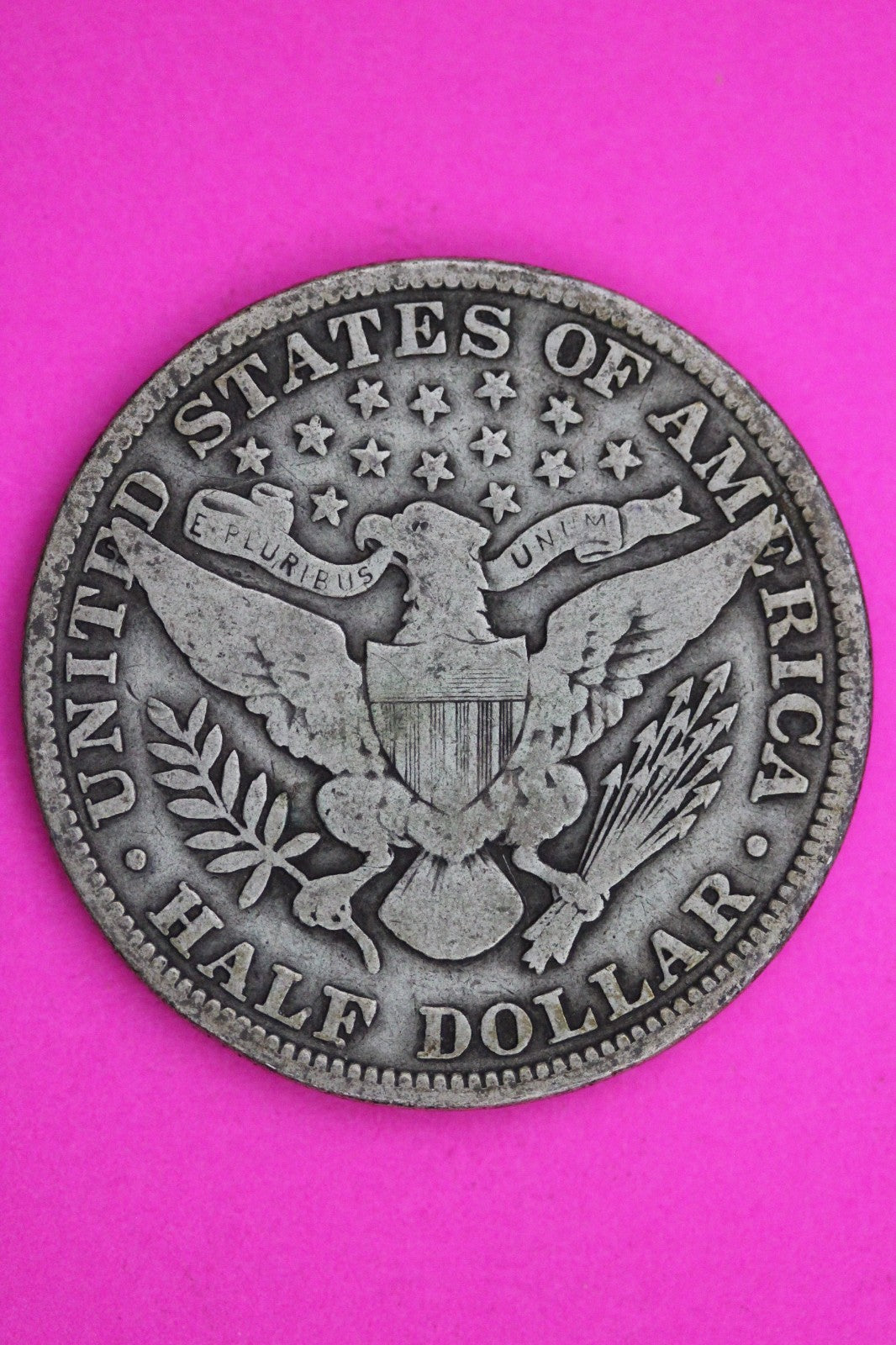 1910 P Barber Liberty Silver Half Dollar Guaranteed Authentic Genuine Coin 2339