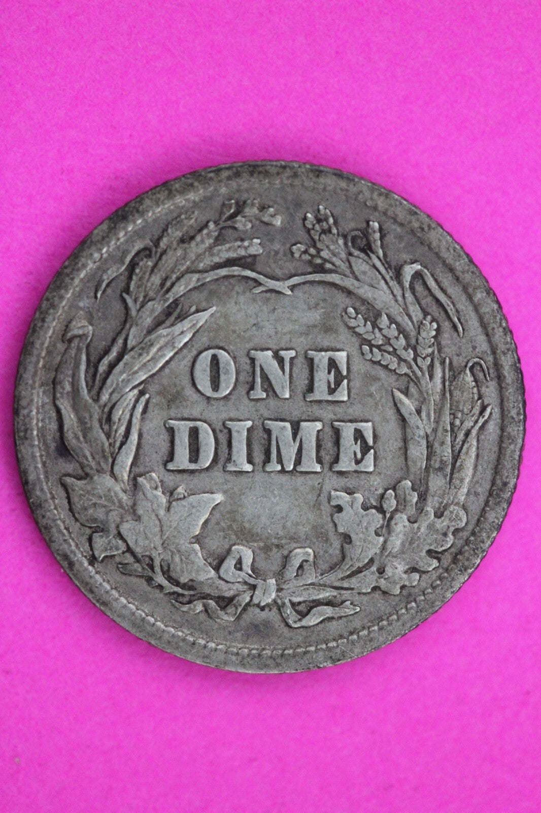 1900 P Barber Liberty Dime Scarce Semi Key Date Silver Coin Free Shipping 0069