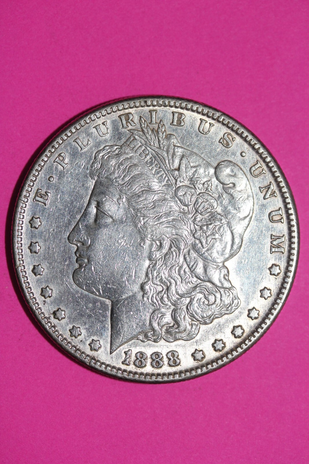 1888 S Morgan Liberty Silver Dollar Guaranteed Authentic & Genuine Coin 1140