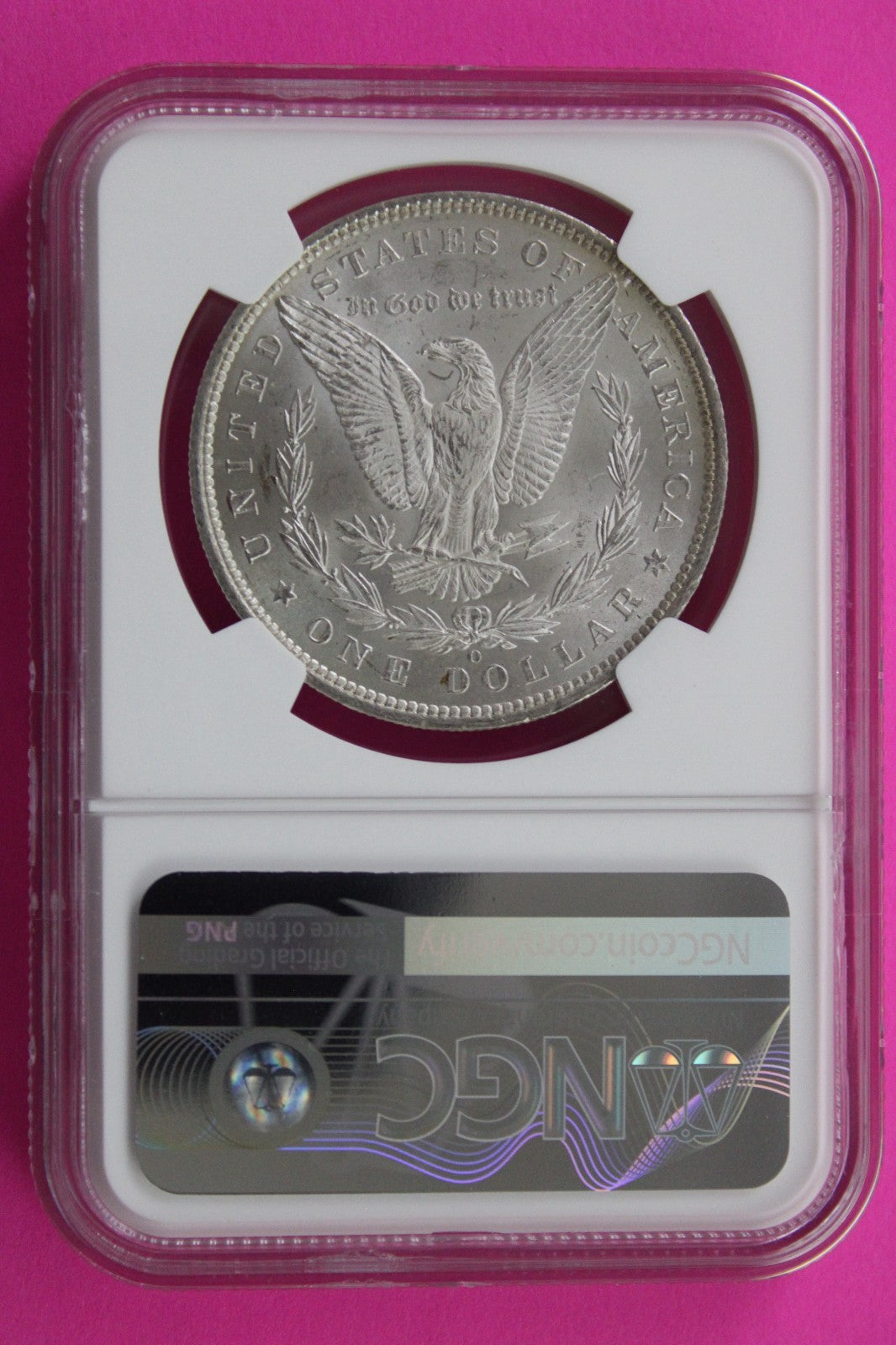 1885 O MS 63 Liberty Morgan Silver Dollar NGC Certified Graded Authentic 794