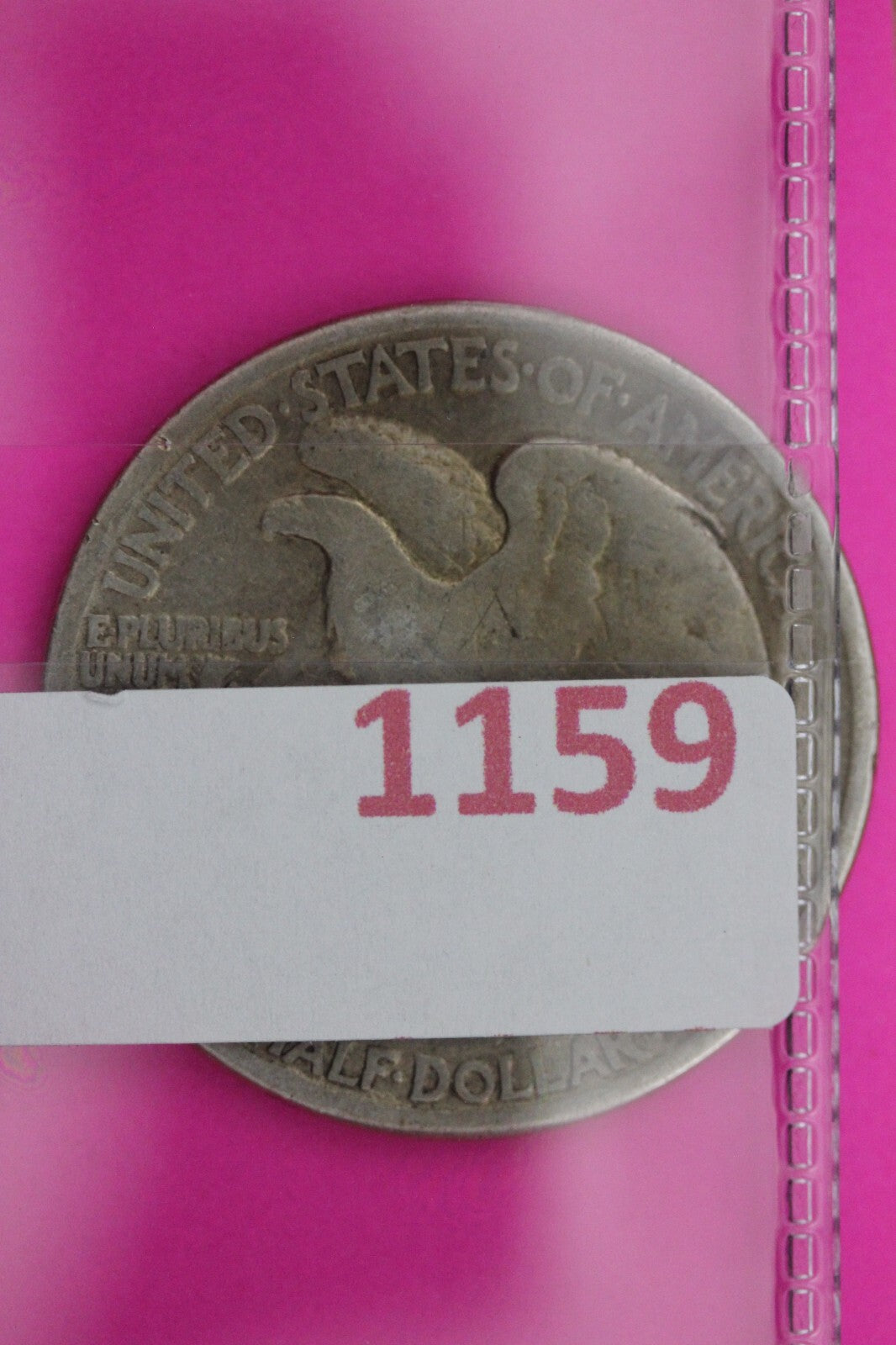 1938 D Walking Liberty Silver Half Dollar Guaranteed Authentic Genuine Coin 1159