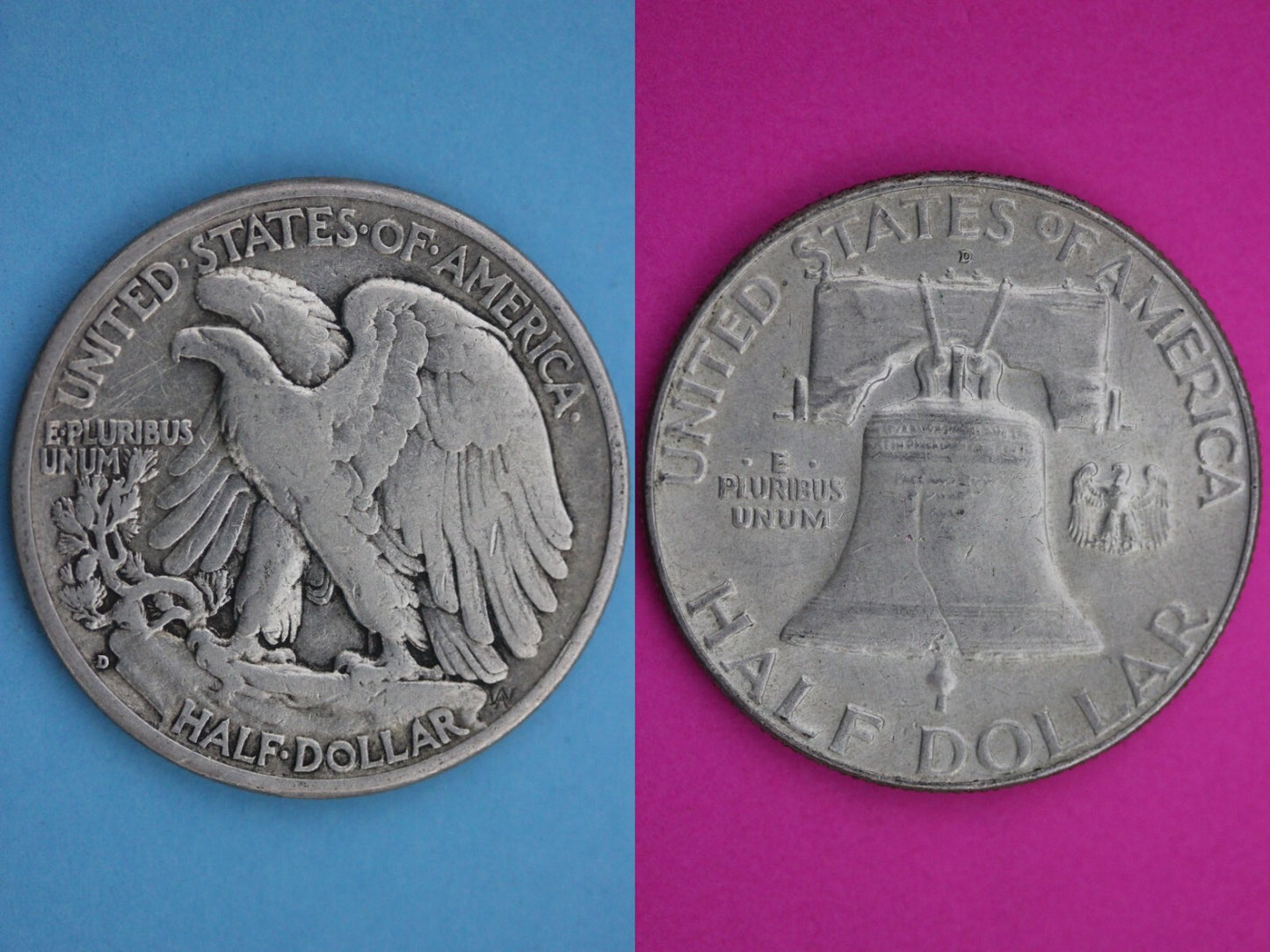 6 Standard Ounces Coin Weight 90% Silver Junk Walking & Franklin Half Dollars