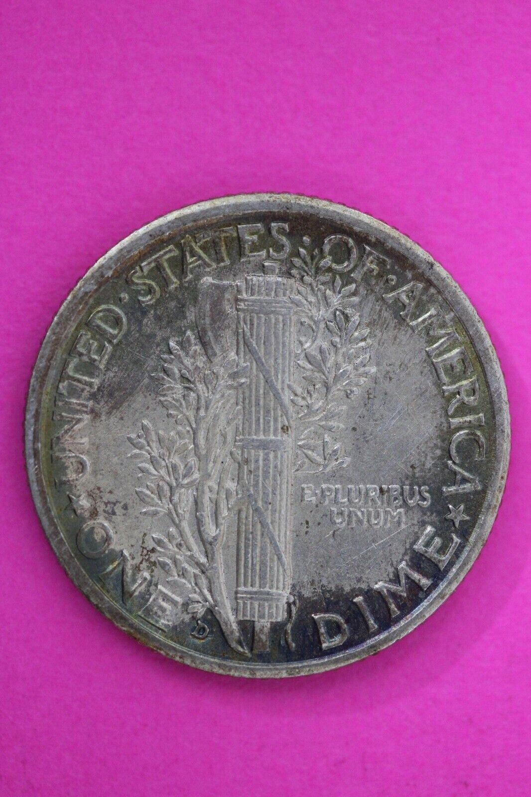 1936 D Mercury Winged Liberty Dime Semi Key Date Exact Same Coin In Pics 71