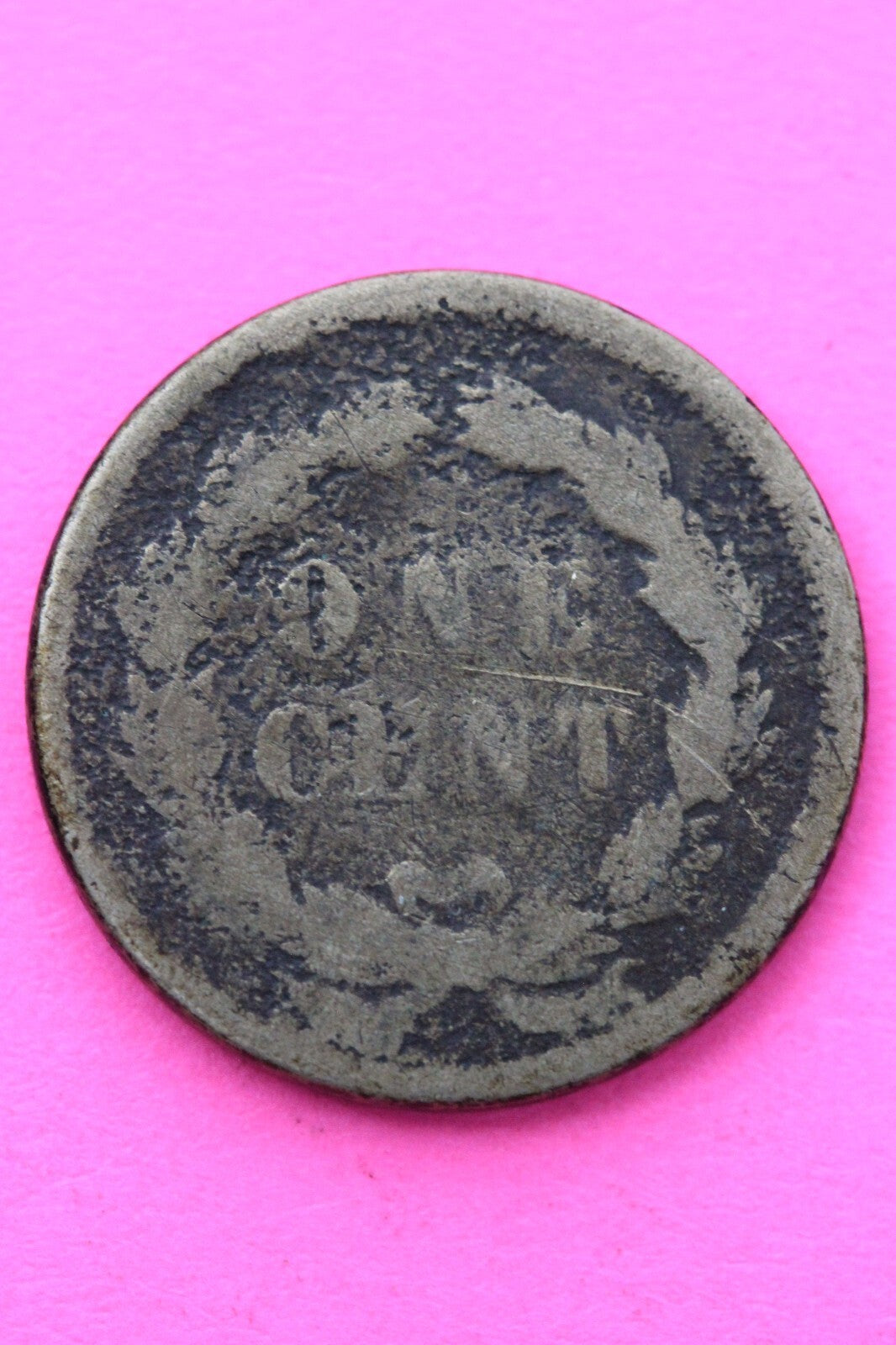 1859 Copper Nickel Indian Head Cent Penny Exact Early Type Coin Pictured 185