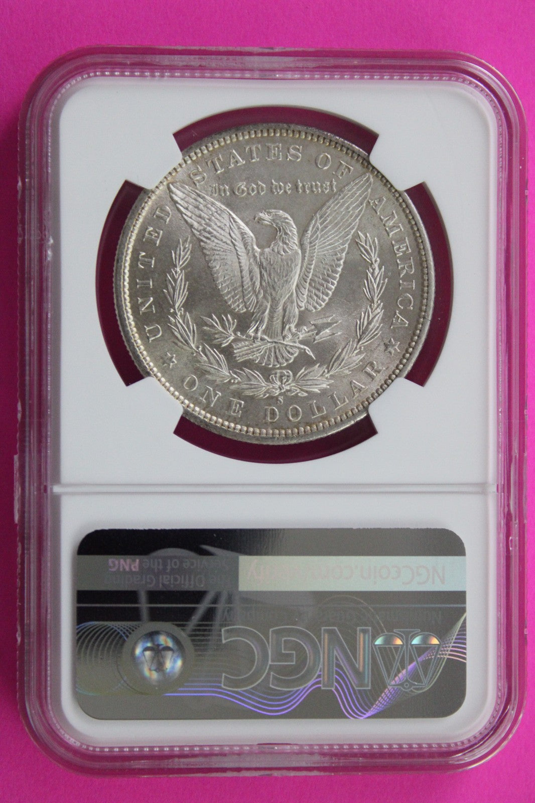 1881 S MS 63 Liberty Morgan Silver Dollar NGC Certified Graded Authentic 780