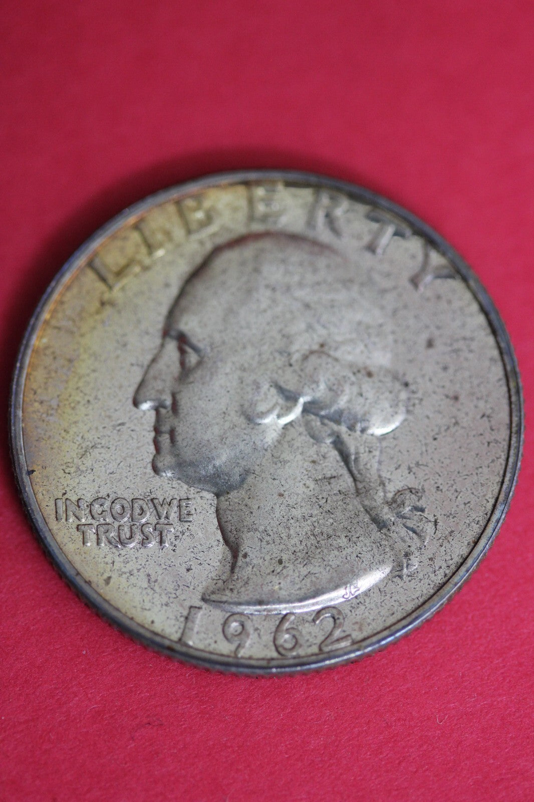 Toned 1962 Proof George Washington Quarter Exact Coin Shown 31