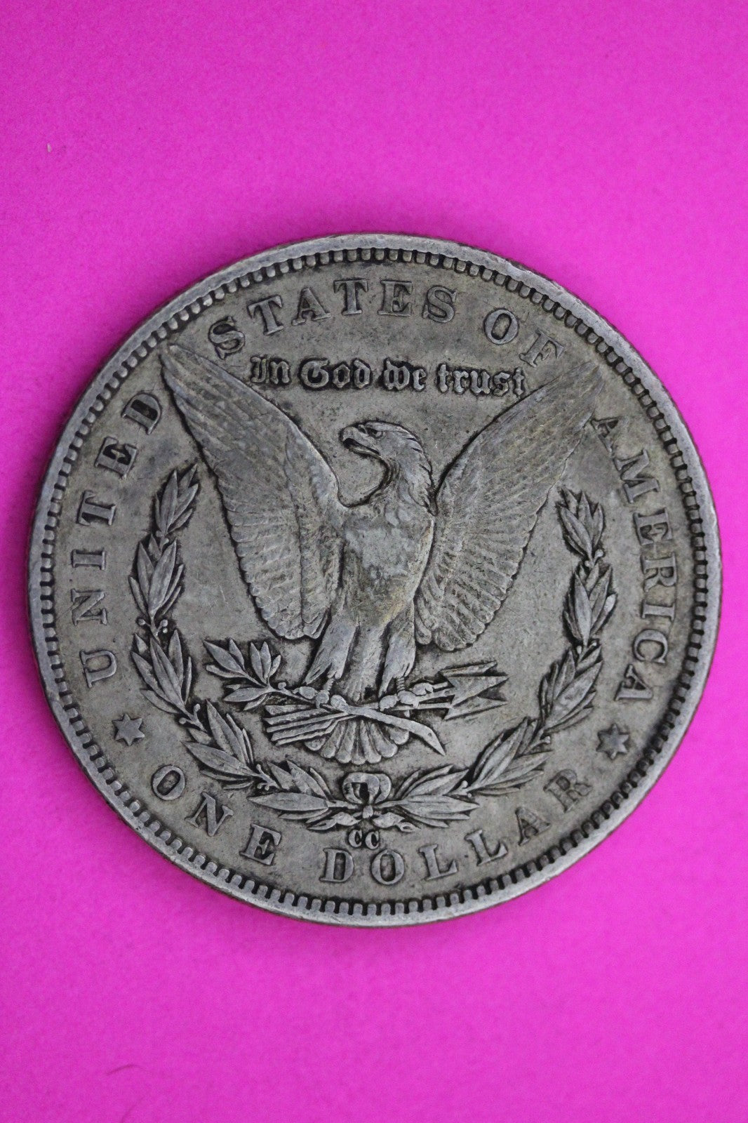 1890 CC Morgan Silver Dollar Coin Guaranteed Authentic USA American Seller 1970