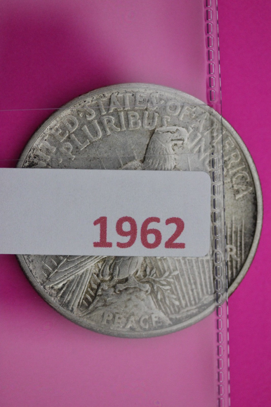 1921 P Peace Silver Dollar LIberty Coin Guaranteed Authentic U.S.A. Seller 1962