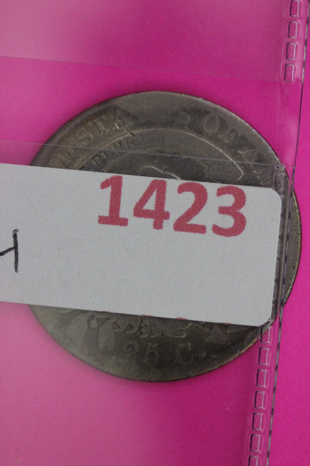 1821 Bust Cap Quarter Lady Liberty Guaranteed Authentic & Genuine Coin 1423