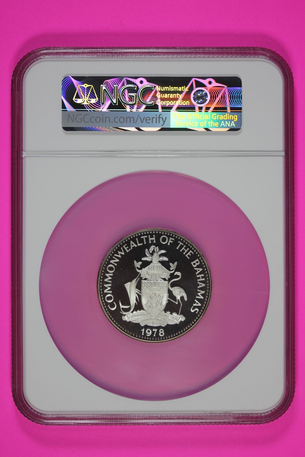 Top Pop Finest Known 1978 PF 69 Bahamas Prince Charles Proof Silver $10 NGC 7044