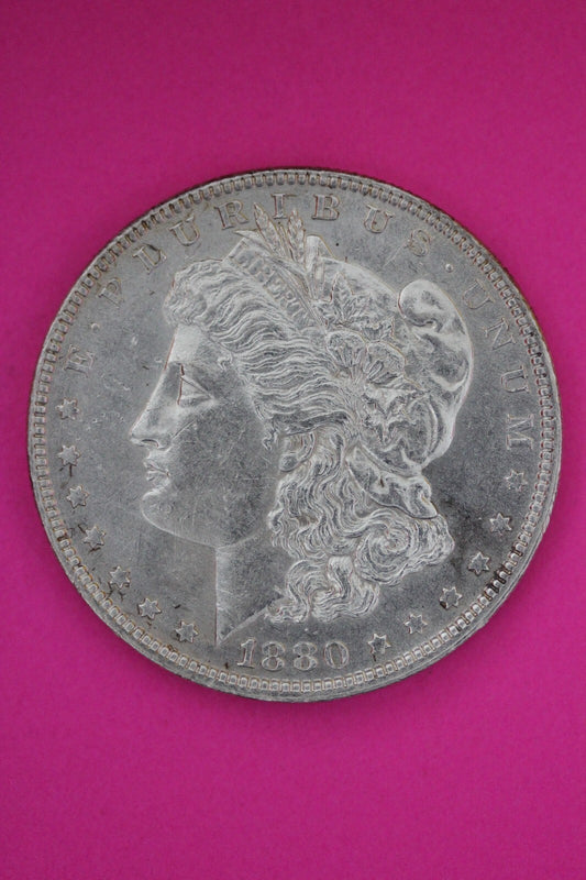 High Grade 1880 O Morgan Liberty Silver Dollar Key Date New Orleans Coin 307