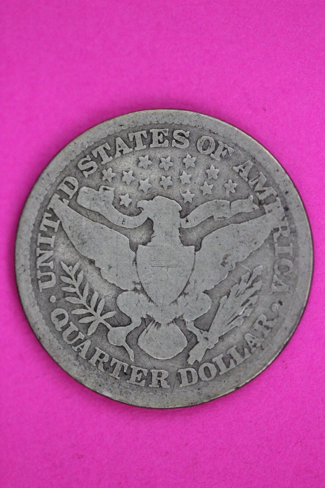 1894 P Barber Liberty Silver Quarter Guaranteed Authentic & Genuine Coin 1453