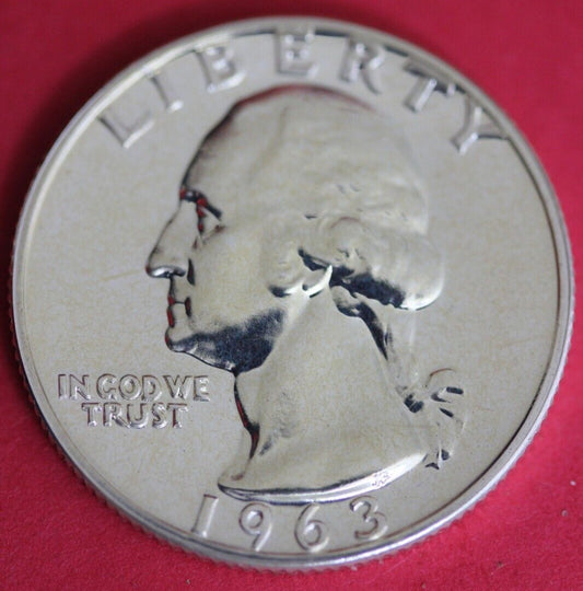 1963 Proof George Washington Quarter Exact Coin Shown  20