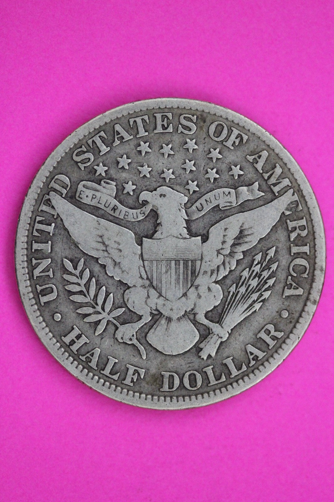 1907 P Barber Liberty Half Dollar Silver Coin Guaranteed Authentic Genuine 1181