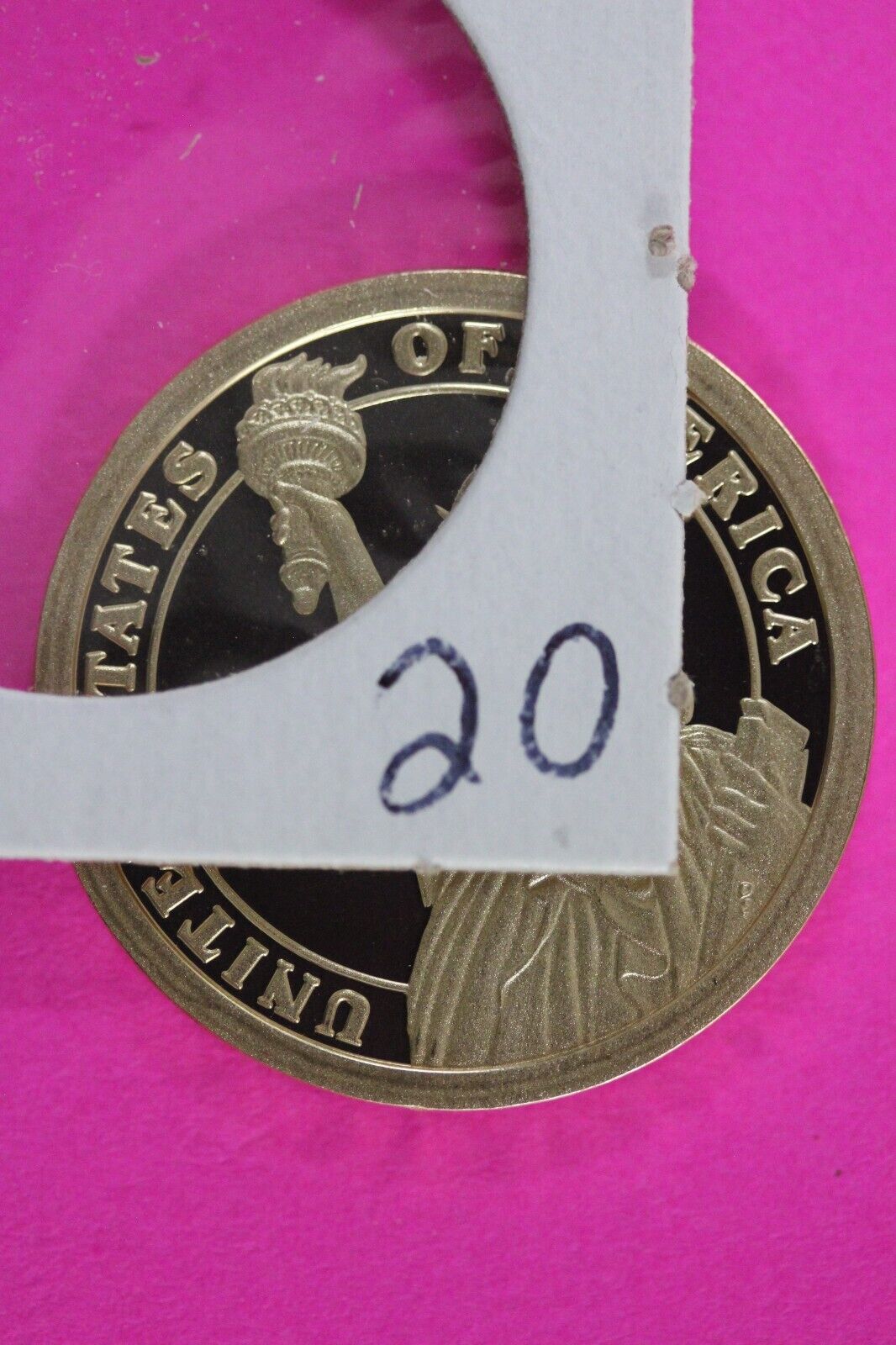 Proof 2012 S Chester Arthur Presidential Dollar DCAM Same Coin In Pics TOM 20