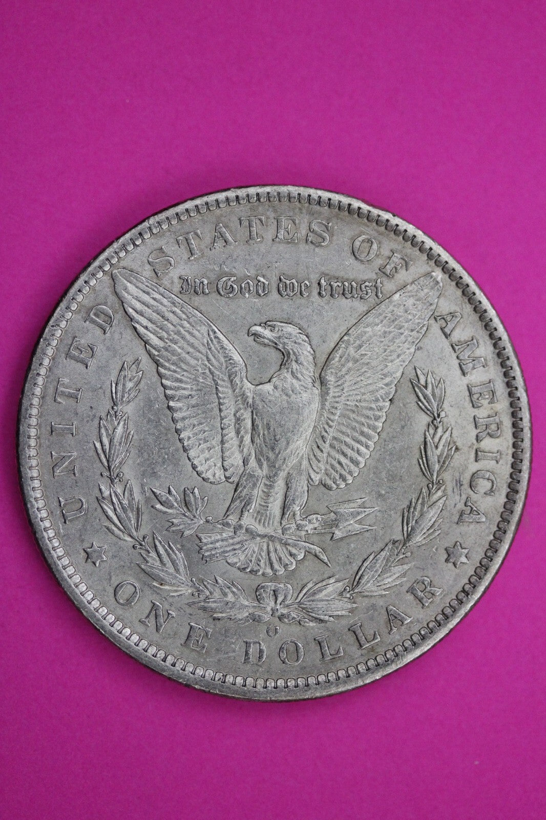 Graffitti 1886 O Morgan Liberty Silver Dollar New Orleans Semi Key Coin 255