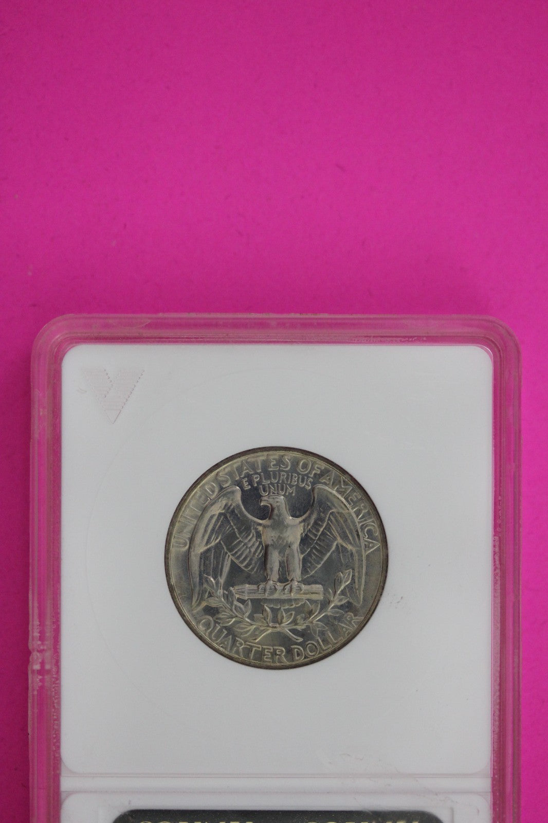 1966 SMS MS 65 Clad Washington Quarter ANACS Certified Graded Authentic 1264