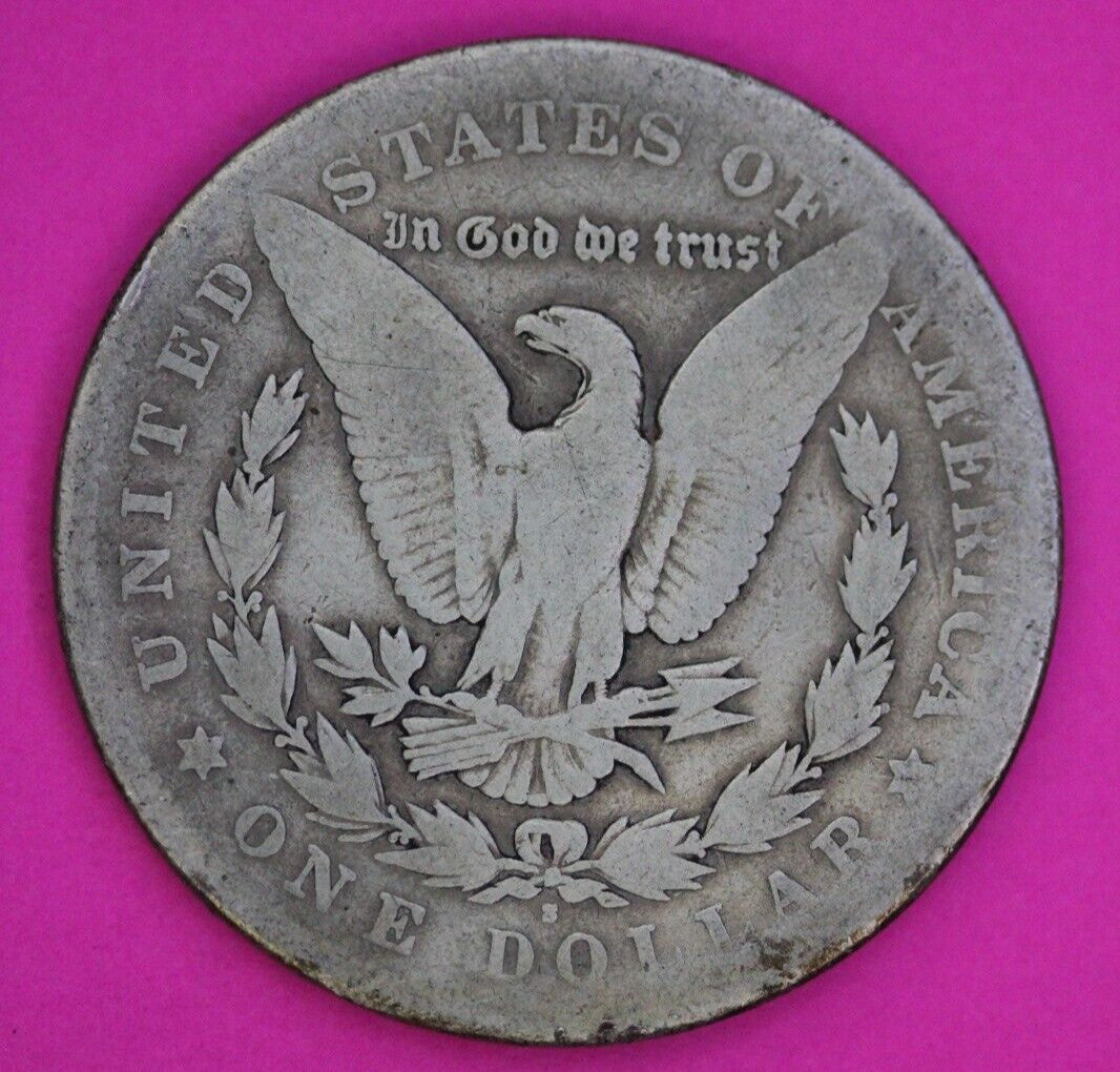 1903 Micro S Morgan Liberty Silver Dollar Key Date San Francisco Mint Coin 163