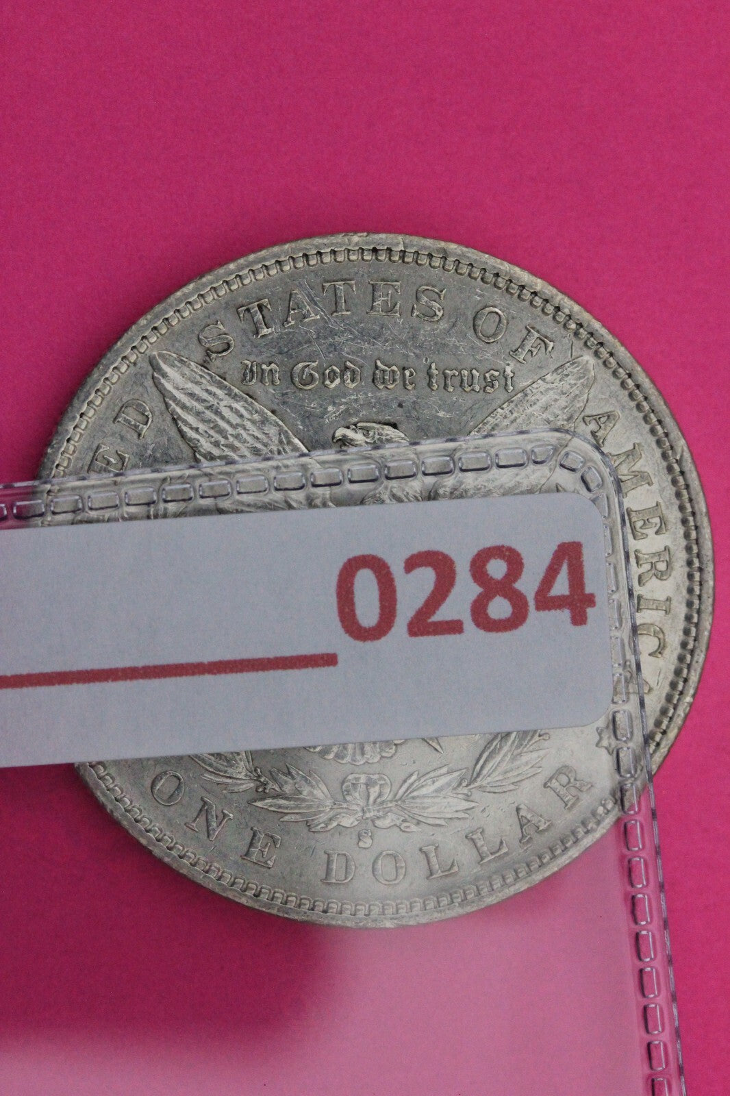 High Grade 1890 S Morgan Lady Liberty Rare Date Silver Dollar Authentic 0284N