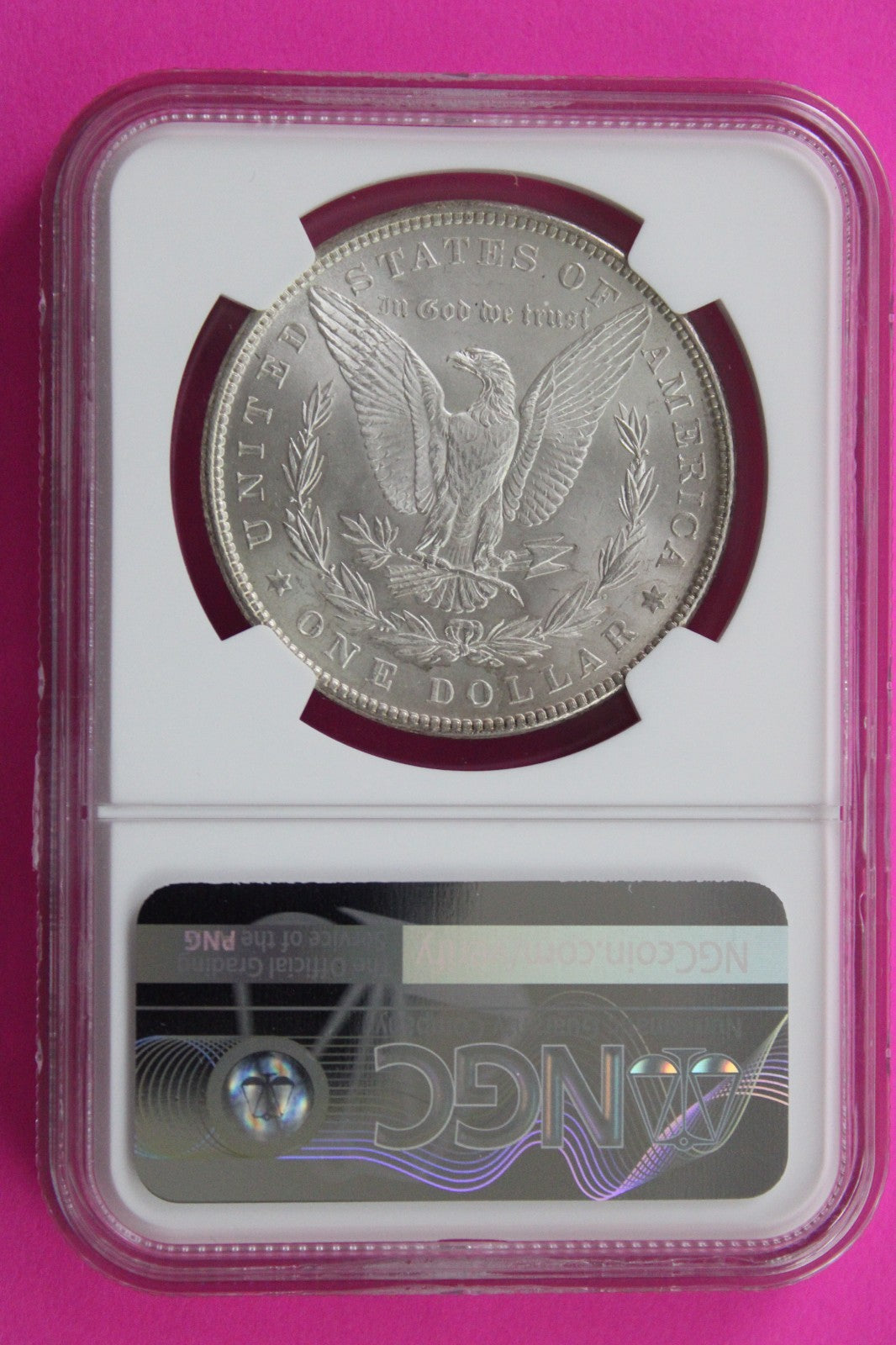 1882 P MS 63 Liberty Morgan Silver Dollar NGC Certified Graded Authentic 784