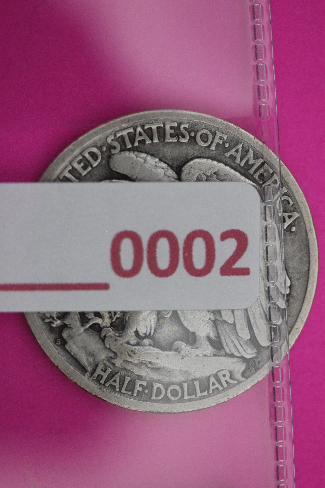 1918 S Walking Liberty Half Dollar Scarce Semi Key Date Silver Walker Coin 0002