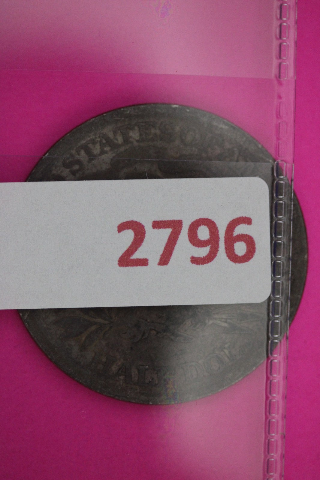 1877 P Seated Liberty Half Dollar Silver Exact Coin Shown Low Grade Filler 2796