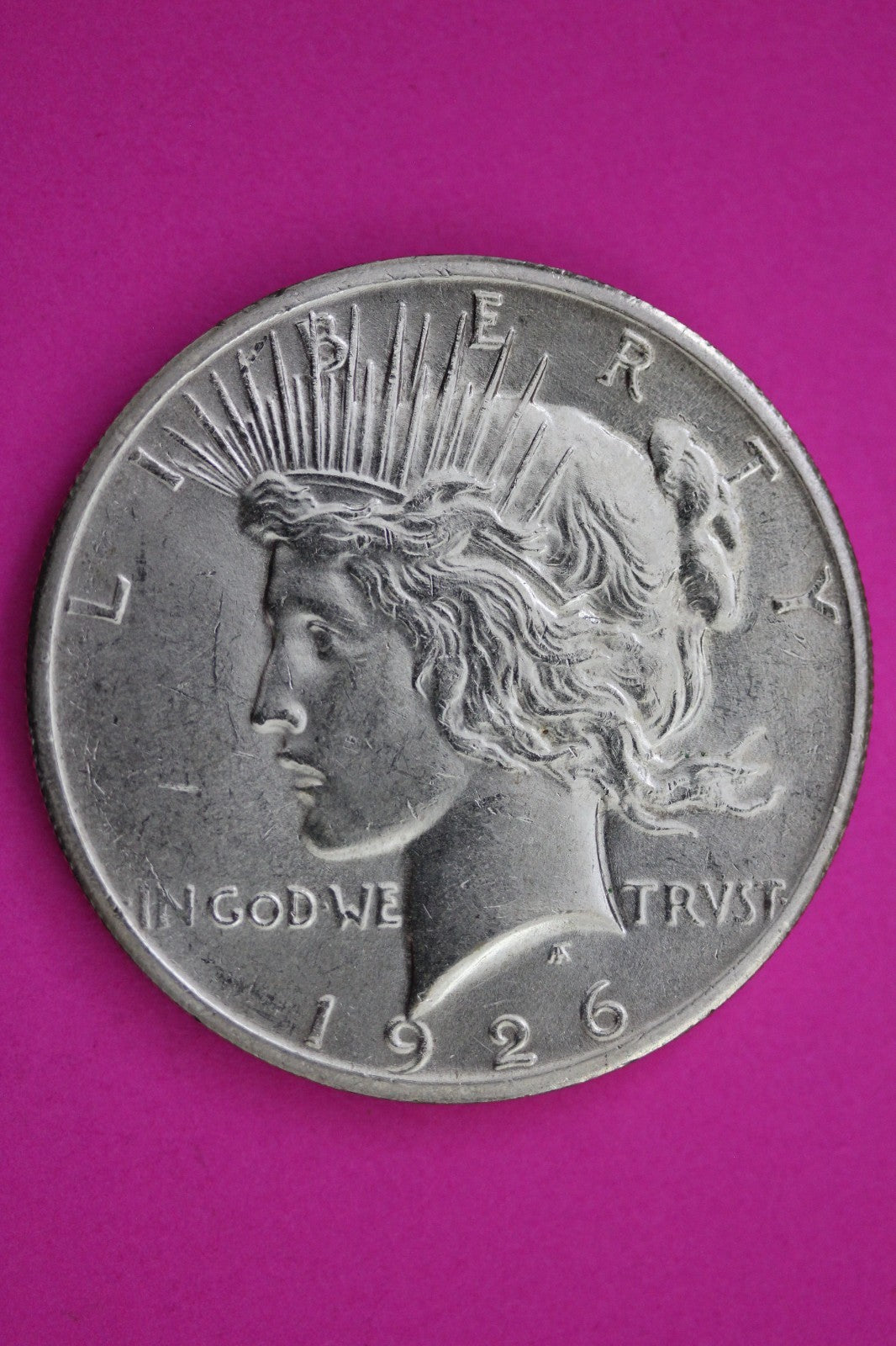 1926 P Peace Silver Dollar LIberty Coin Guaranteed Genuine American Seller 2212
