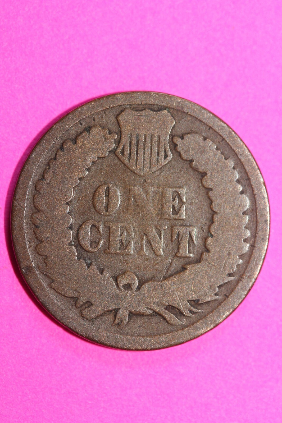 1865 Indian Head Cent Penny Scarce Early Type Coin Exact Coin Pictured 144