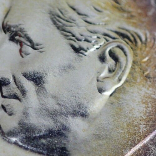 Rainbow Toned 1955 Silver Proof Roosevelt Dime Exact Coin Pictured OCE 43