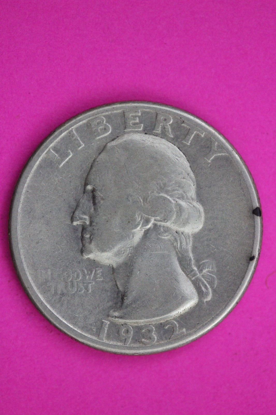 1932 D George Washington Silver Quarter Guaranteed Authentic Genuine Coin 0627