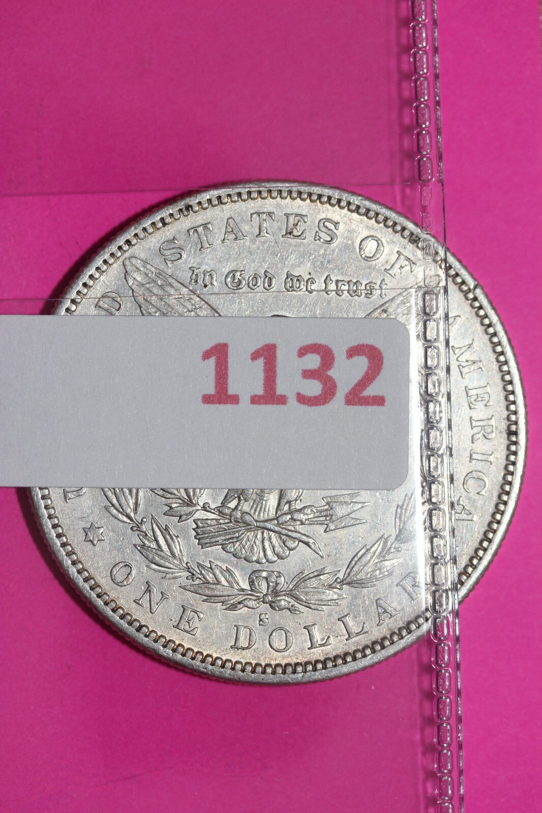 1883 S Morgan Liberty Silver Dollar Guaranteed Authentic & Genuine Coin 1132