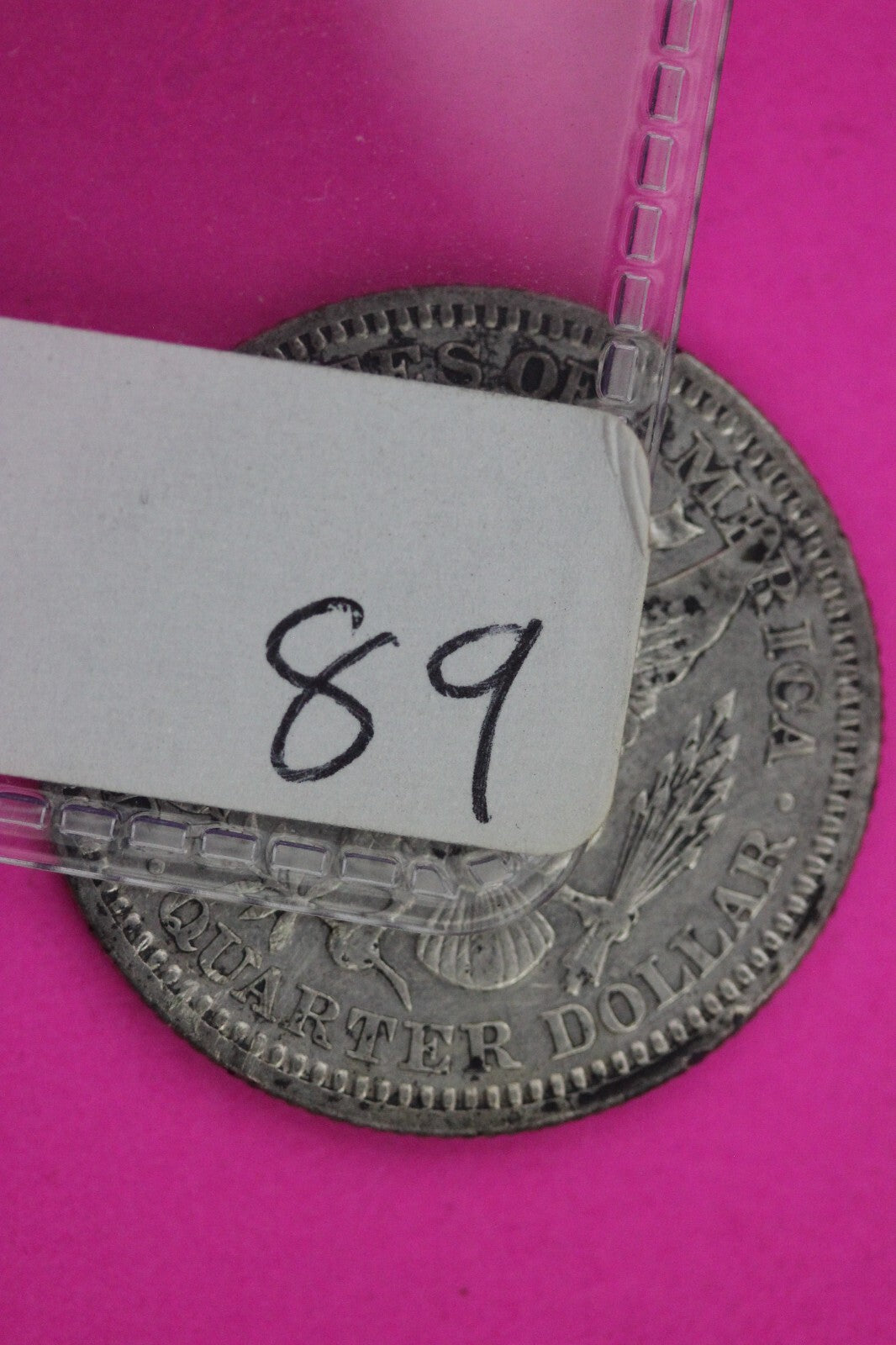 High Grade 1905 P Barber Liberty Silver Quarter Scarce Semi Key Date Coin 89