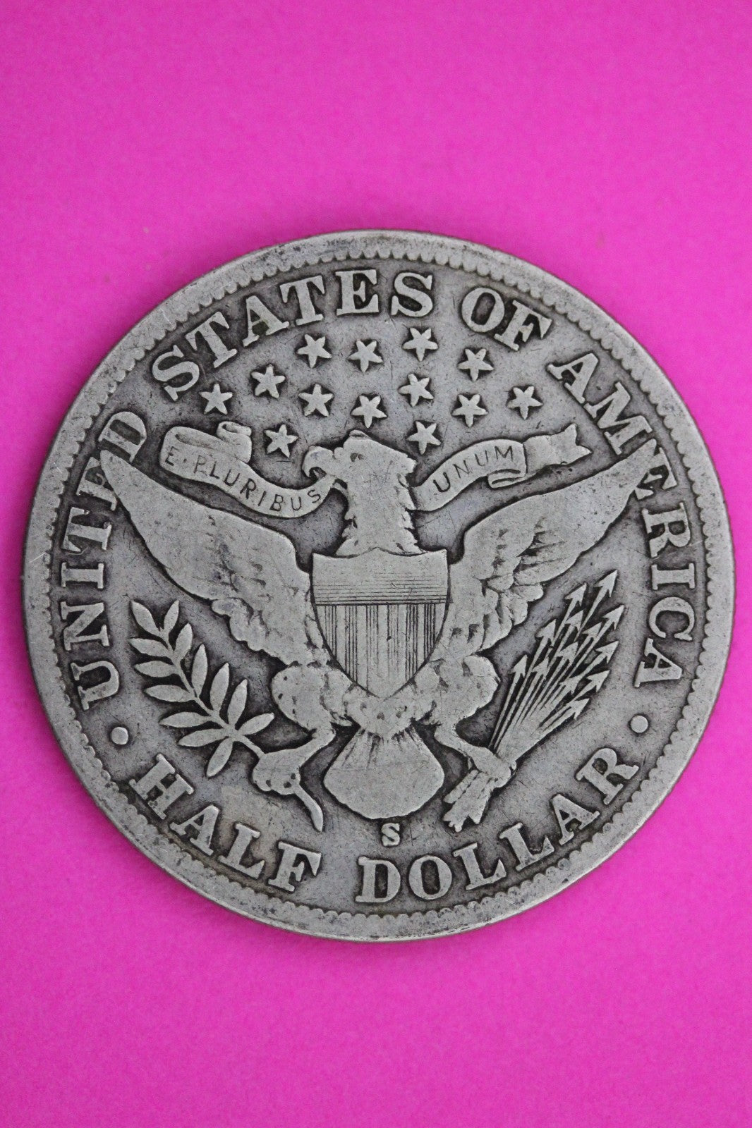 1905 S Barber Liberty Silver Half Dollar Guaranteed Authentic Genuine Coin 2348